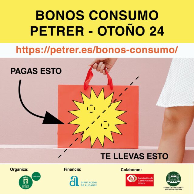 “Bonos Consumo Otoño 2024” de Petrer